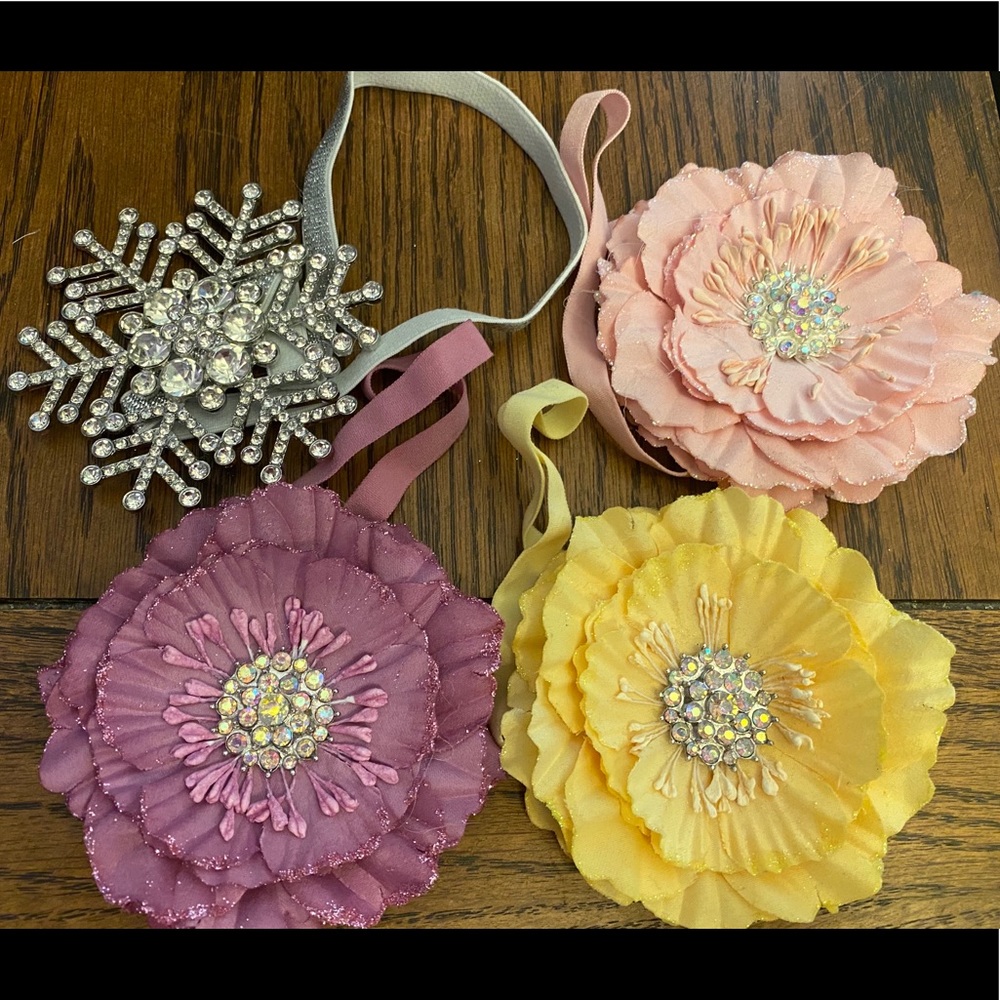 Tieks Flowers and Snowflake